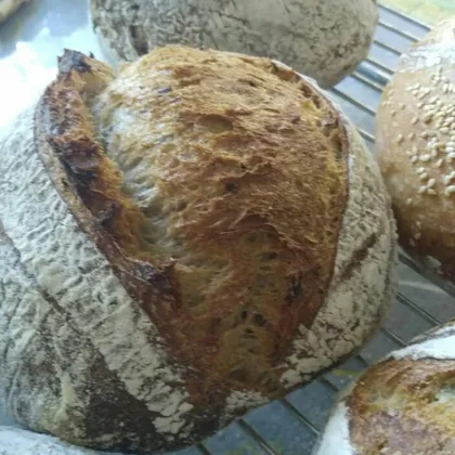 Хлеб ржано-пшеничный цельнозерновой на живой закваске