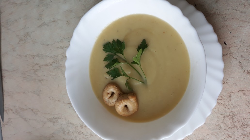 Французский луковый крем суп