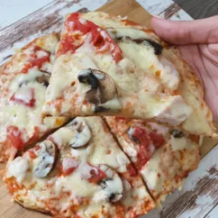 Наша любимая пп пицца🍕 Обещаю, Вам понравится 🙌🏼