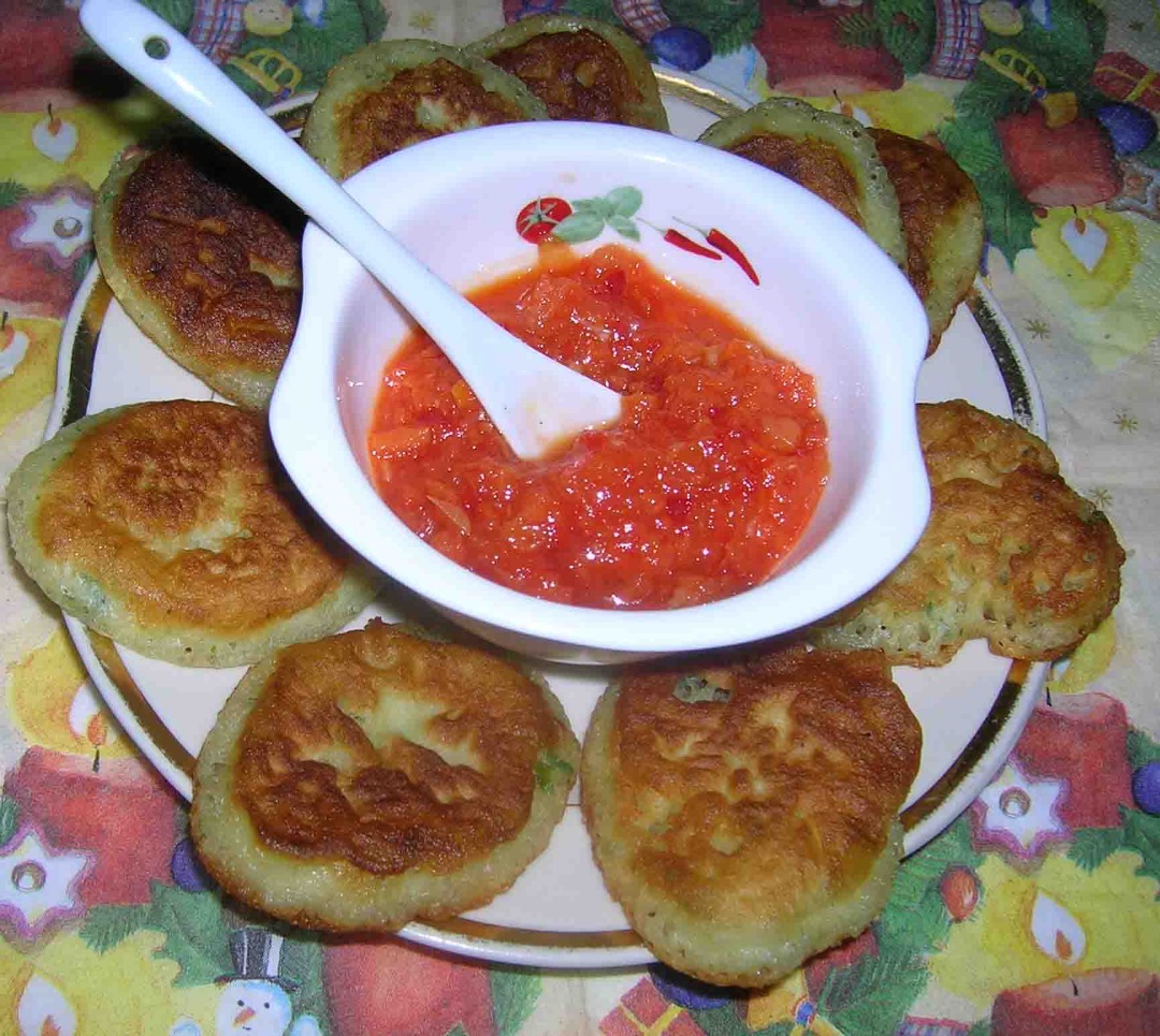 Оладушки из картофельного пюре