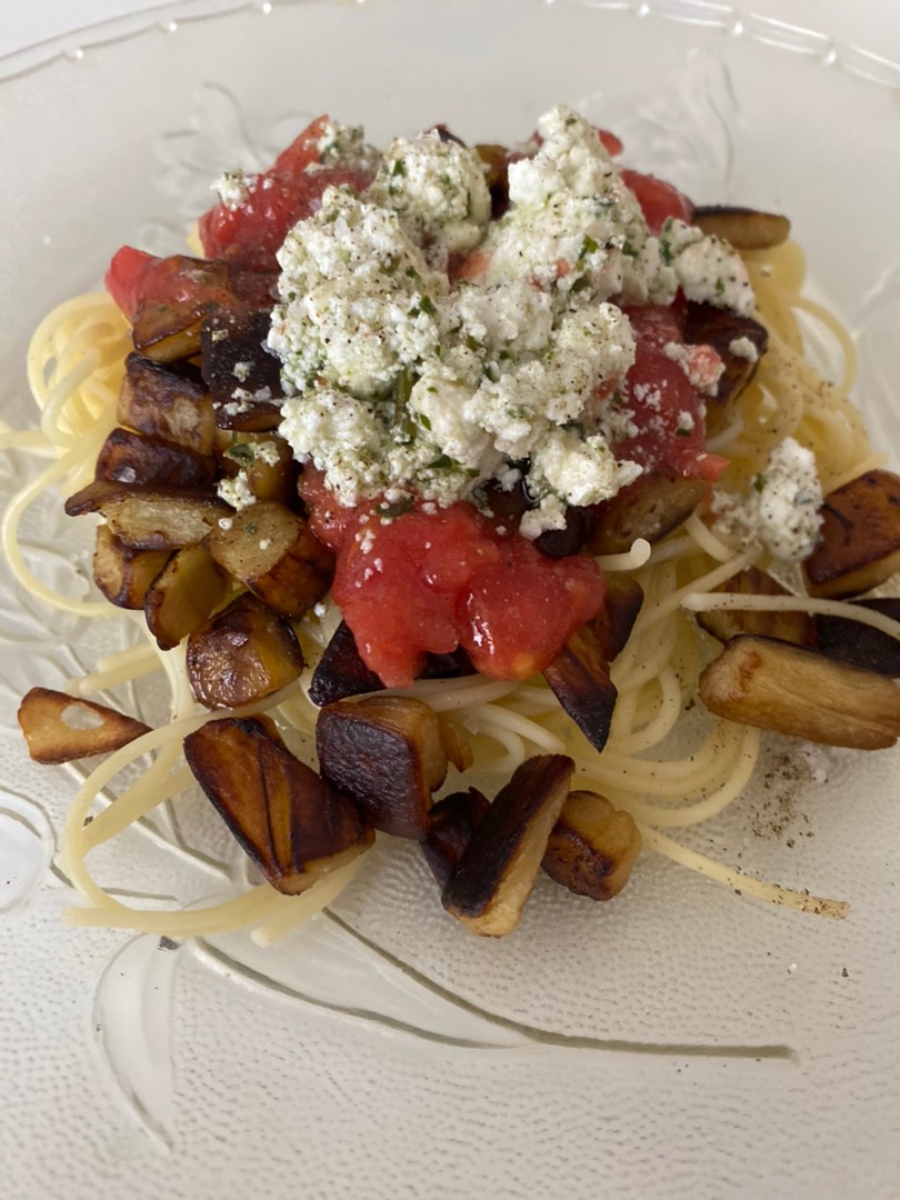 Средиземноморская паста 🍝 с кремом фрэш