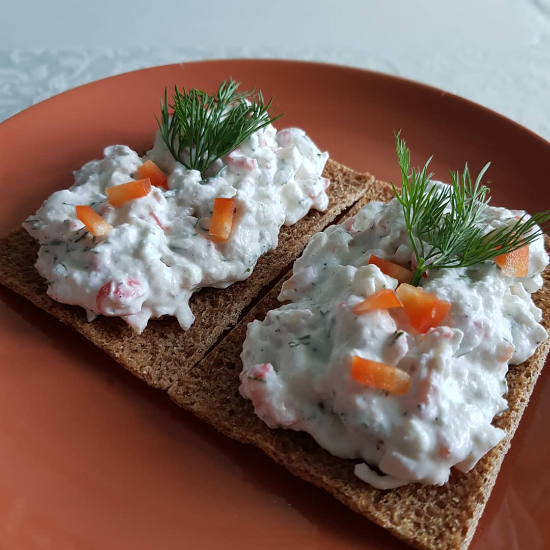 Дип из сыра и сурими #кулинарныймарафон