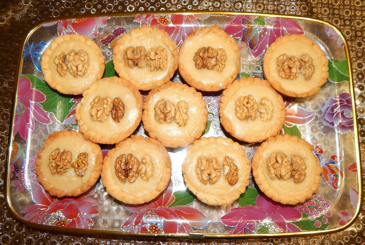 Тарталетки с кофейным кремом