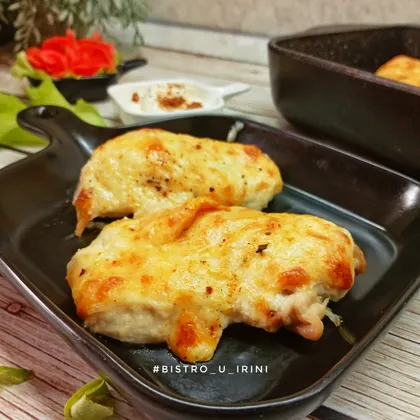 Курица под сырной шапочкой