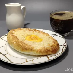 Хачапури по-аджарски (ПП вариант) 