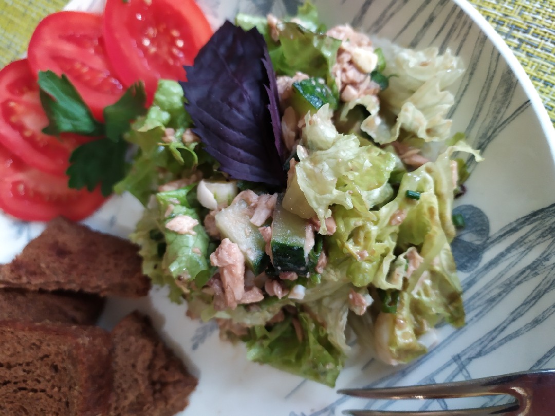 Салат Зелёный улов ?? рецепт с фото пошаговый от Анастасия Бабаева???>? ...