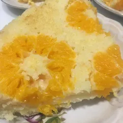 Шарлотка с мандаринами🍊🍊🍊