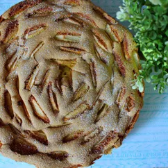 Шарлотка с яблоками