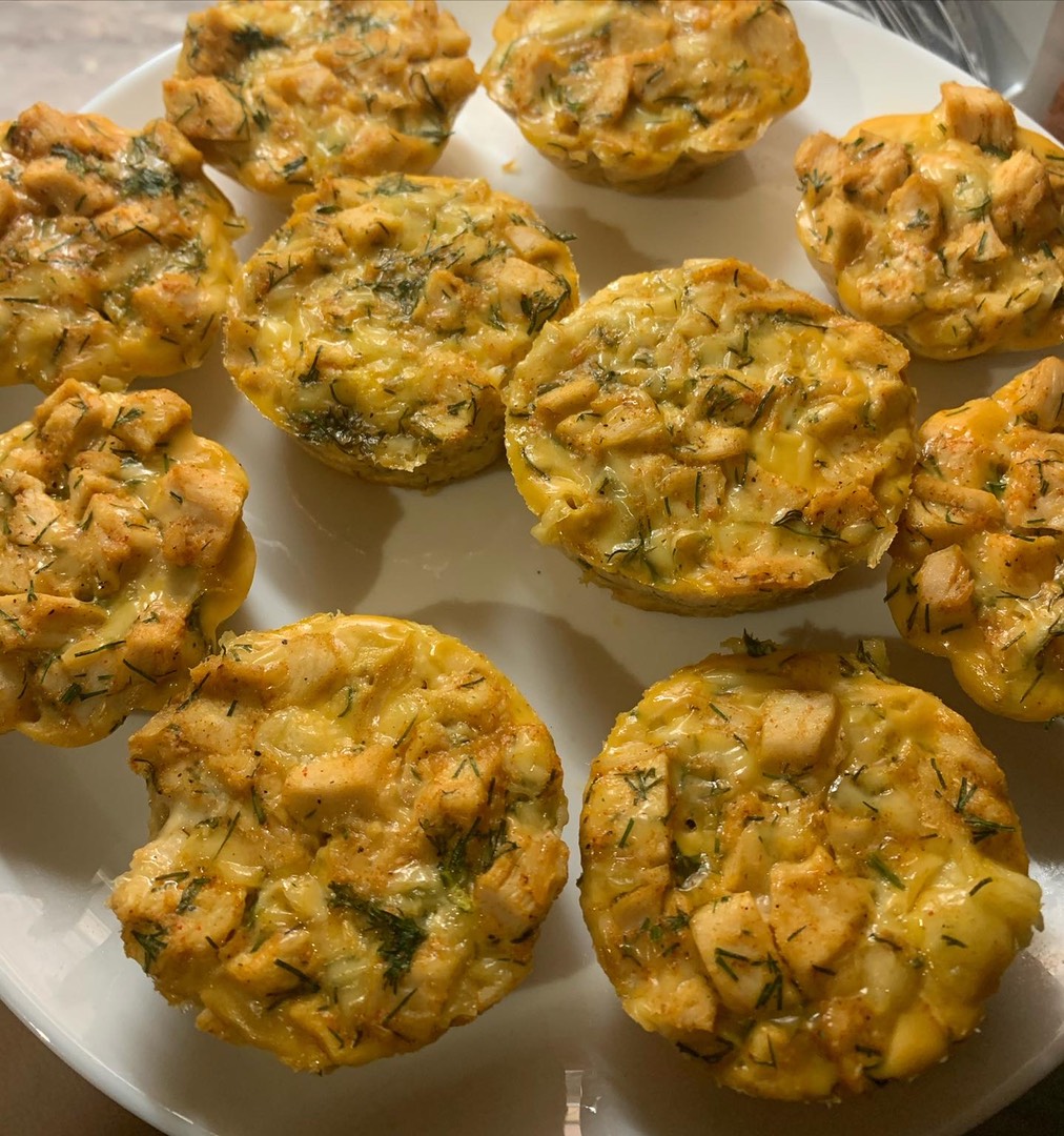 Куриные маффины 🧁