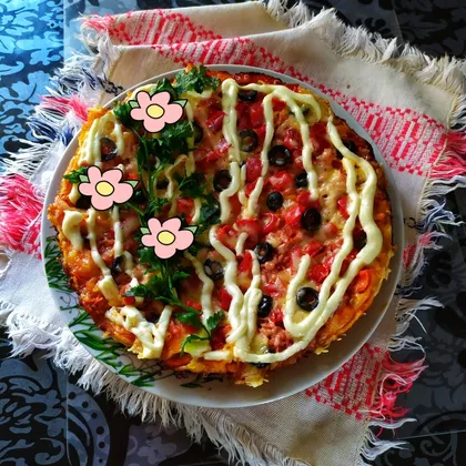 Пицца на сковороде "Весна"