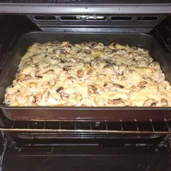 Куриная запеканка с грибами и сыром 🧀🍗