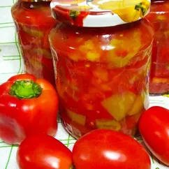 Вкусное лечо без масла🍅🌶️🍅🌶️🍅