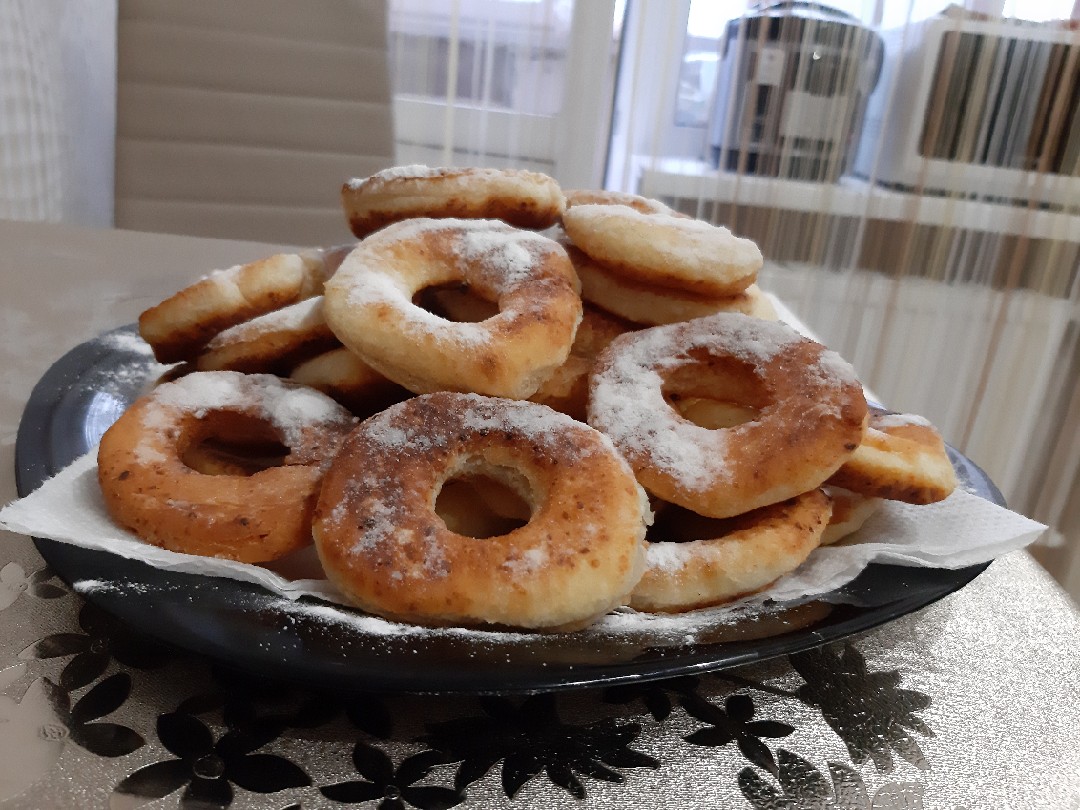 Пончики из творога