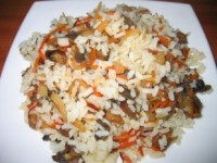 Плов с лисичками