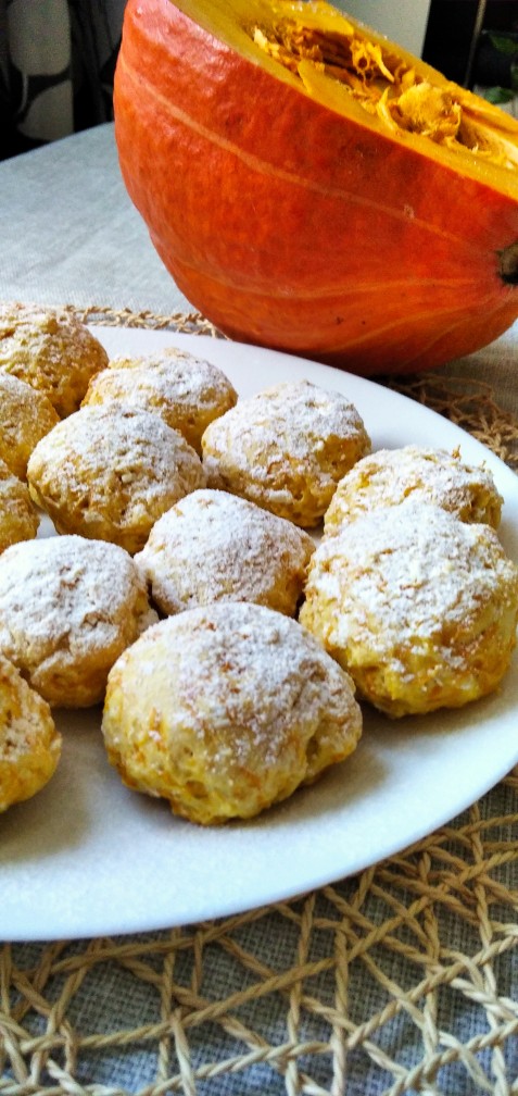 Печенье из тыквы и кокоса