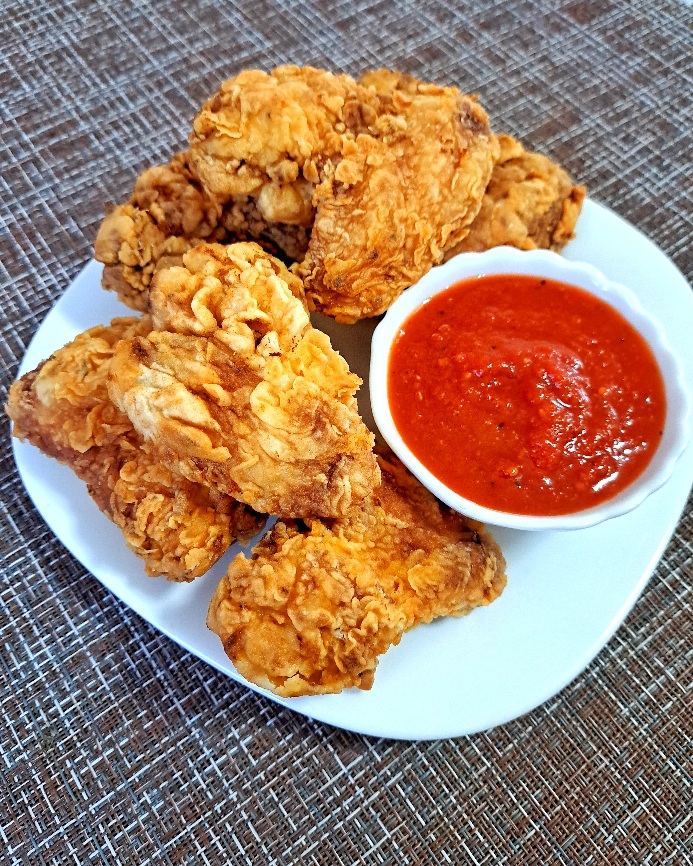 Острые куриные крылья как в KFC