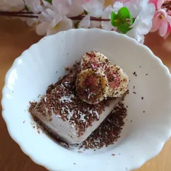 Веганское шоколадное мороженое на кокосовом молоке