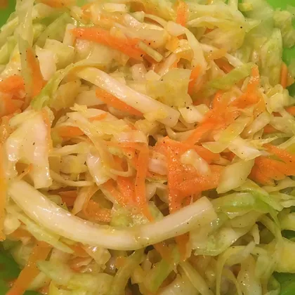 Салатик из свежей капусты
