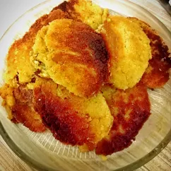 Рыбные котлеты из скумбрии с сыром