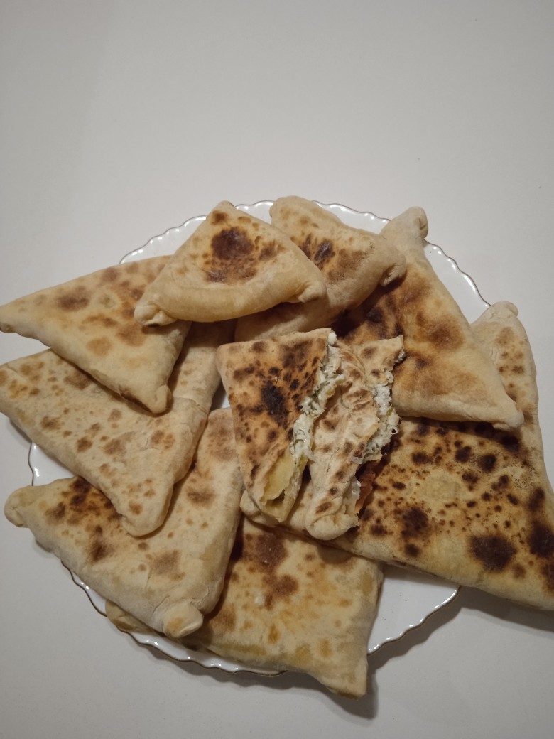 Треугольники с начинкой 😋