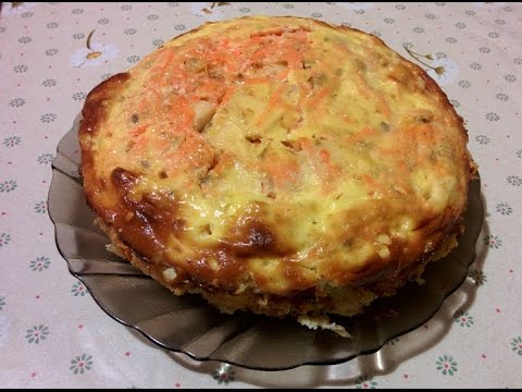 Морковно - яблочная запеканка. Диетическое блюдо