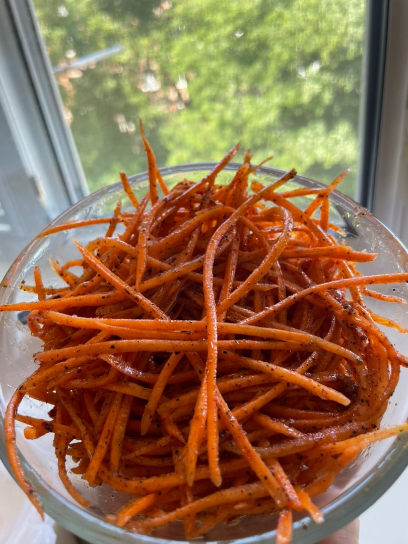 Морковь по-корейски из обычных специй