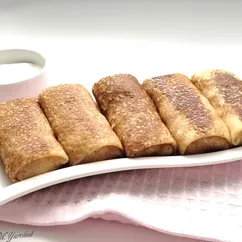 Блины с куриным фаршем