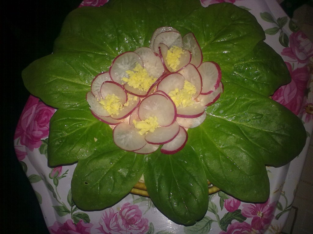 Салат с корейской морковью "Фиалка"