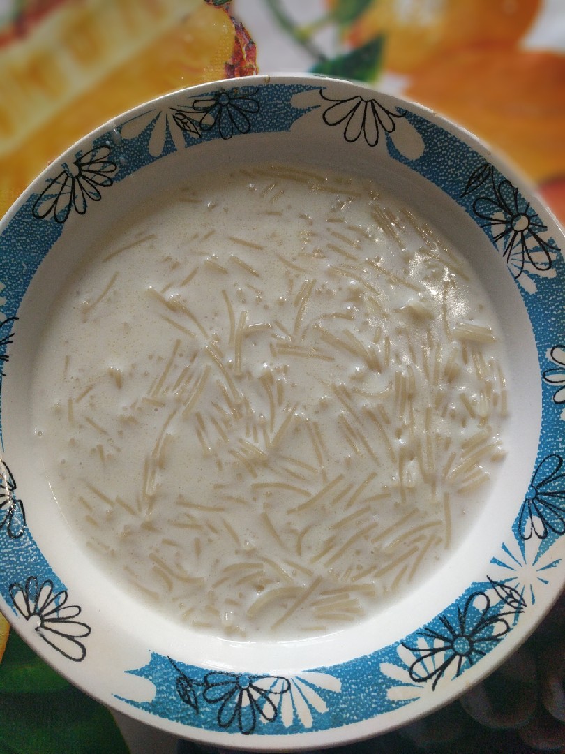 Идеальный молочный суп с вермишелью