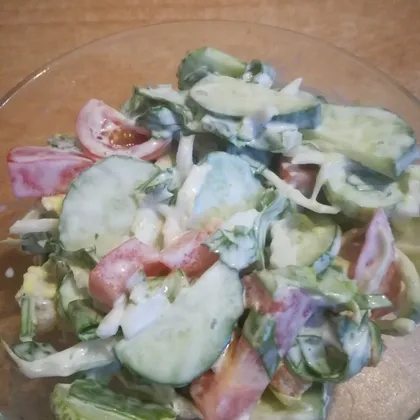 Салат из овощей 'Август'