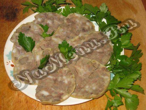 Печеночный рулет