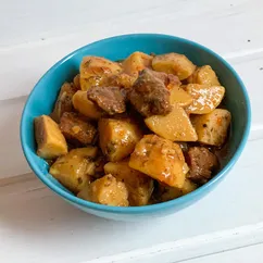 Жаркое с говядиной в мультиварке-скороварке
