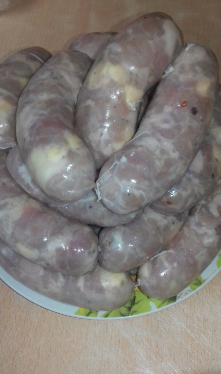 Купаты с сыром куриные