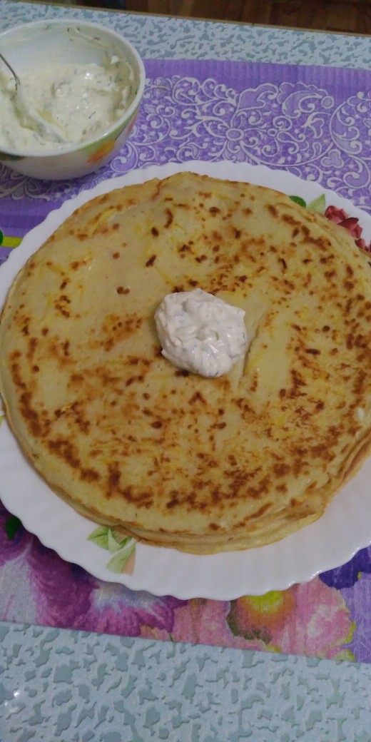 Кабачковые блинчики 🥞