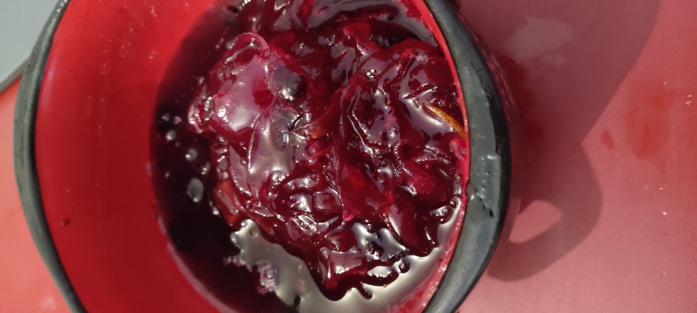 Варенье из кабачков и черной смородины