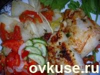 Рыба тушеная с овощами, рецепт приготовления