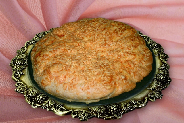 «Хачапури» из слоёного теста