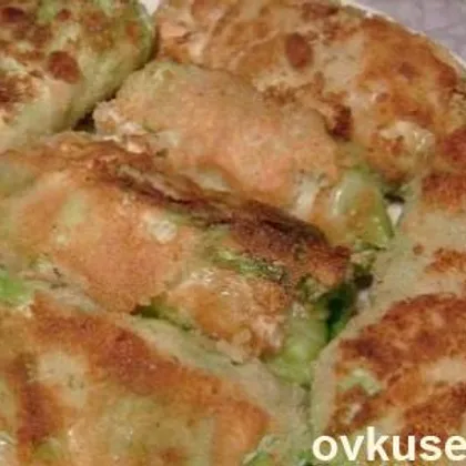 Батончики из капусты с куриной начинкой