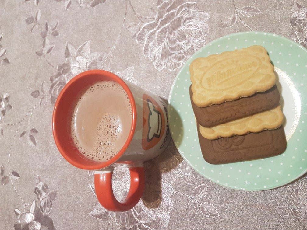 Какао на молоке
