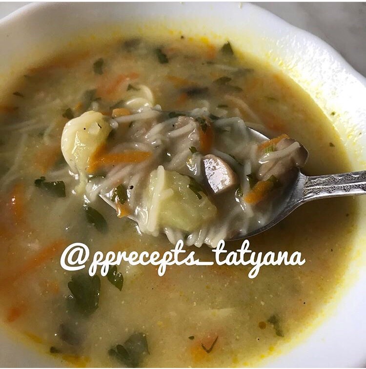 Грибной крем-суп, пошаговый рецепт с фотографиями – Авторская кухня: Супы. «Еда»