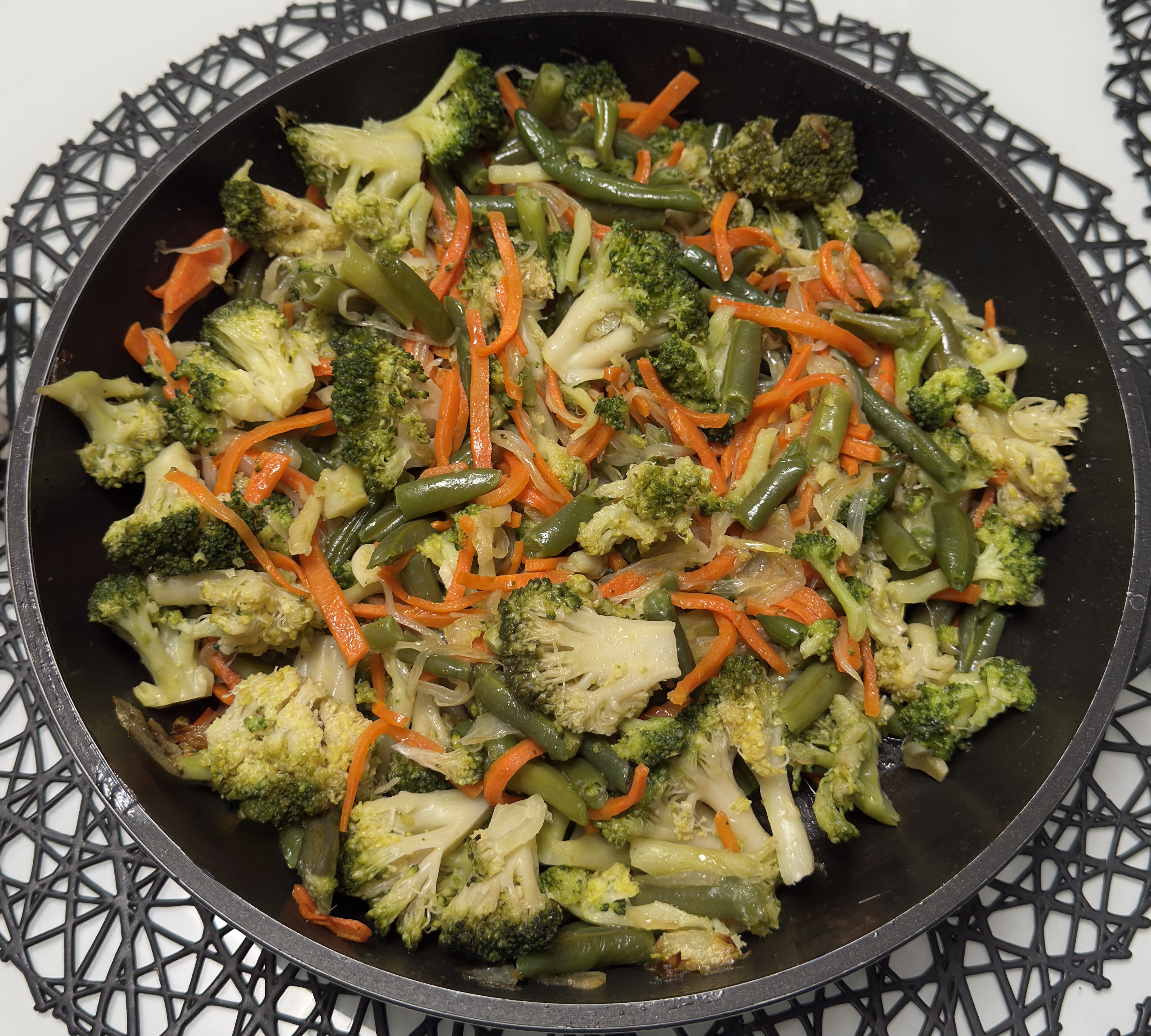 Овощное рагу с брокколи