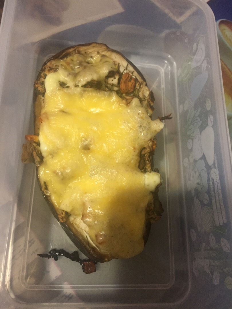 Баклажан с овощами