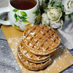 Вафли яблочные