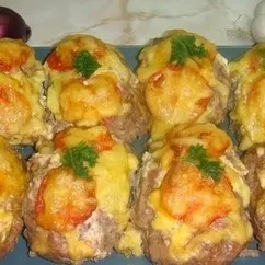 Мясные зразы по-французски