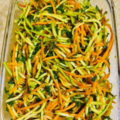 Кабачки по-корейски