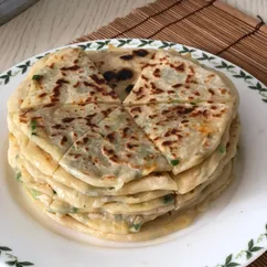 Чепалгаш с сыром и зеленью