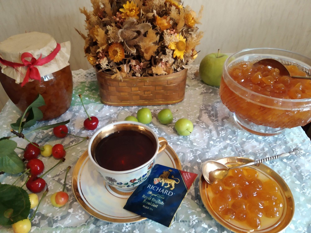 Варенье из белой черешни без косточек