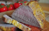 Ростбиф с горчичной корочкой