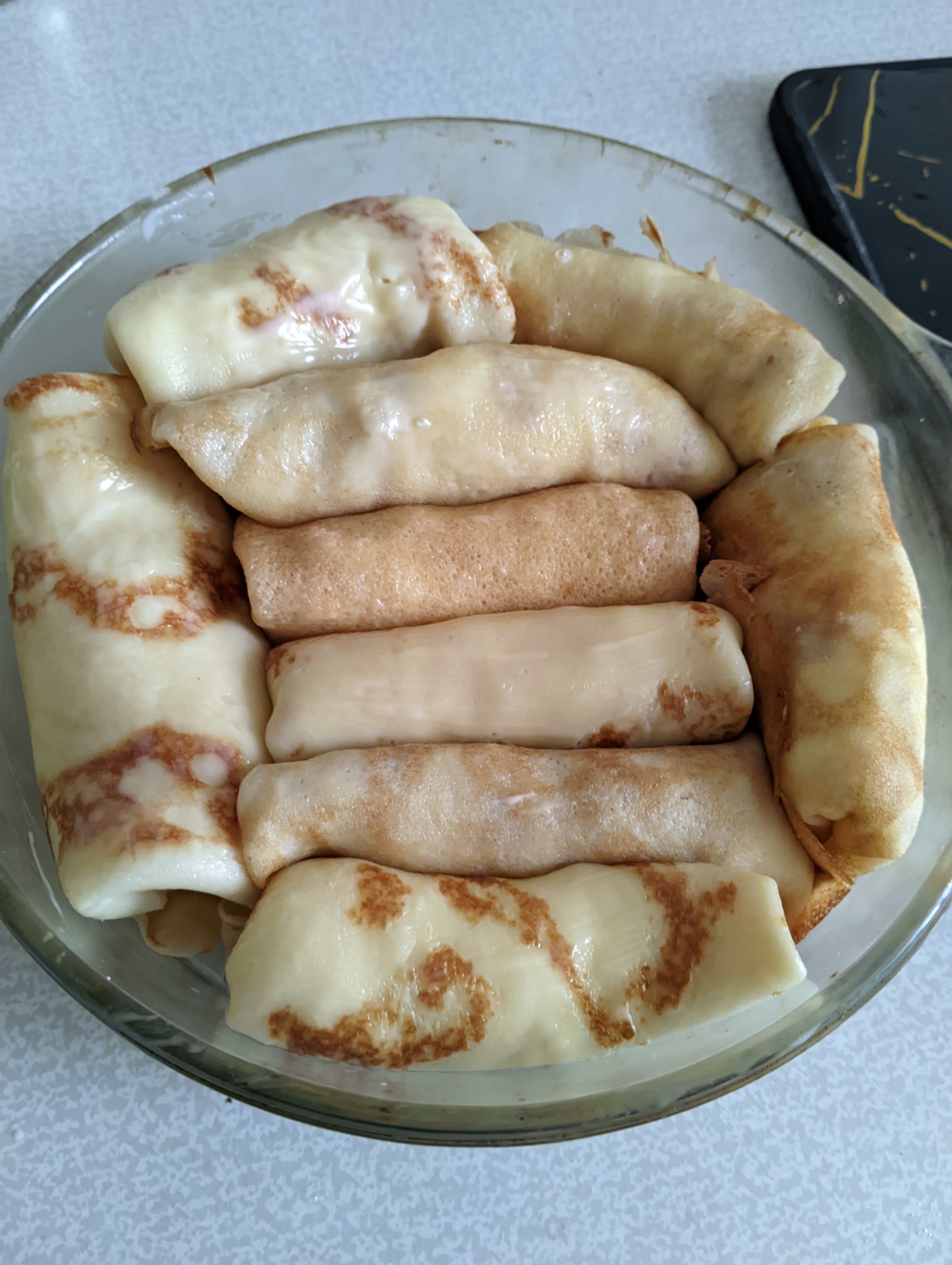 Нежнейшие блинчики с творогом 