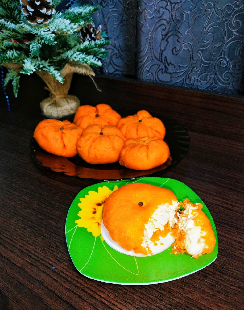 Салат Мандаринки с курицей☃️